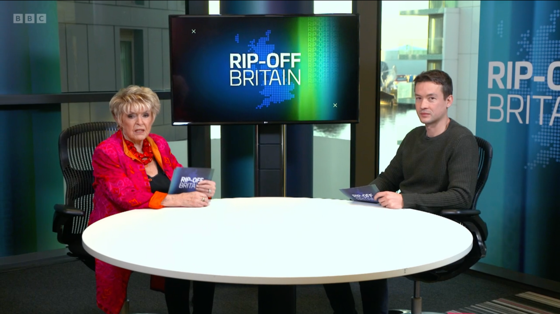 Refundee speaking with Gloria Hunniford on BBC Rip-Off Britain