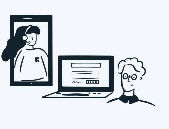 Refundee team working with clients across devices